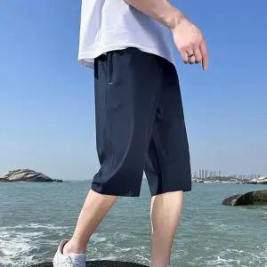 [모로엠] 남성 쿨링 아이스 밴딩 5부 바지 ON-PTH-QWFN1045