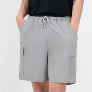 [모로엠] 남성 카고 밴딩 5부 반바지 ON-PTH-QWFMU3CV