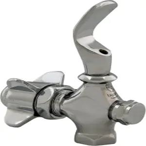 이지플로 1/2인치 IPS 자동 닫힘 음수대 수도꼭지 크롬 10341LF