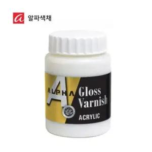아크릴물감보조제 알파 그로스바니쉬 Gloss Varnish(유광) 500ml