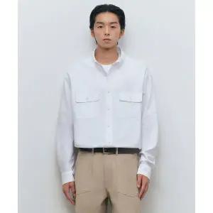 무신사스탠다드 옥스포드 워크 셔츠 화이트 1714941