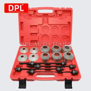 28개 풀 프레스 슬리브 키트 부시 제거 부싱 베어링 씰 당기는 스핀들