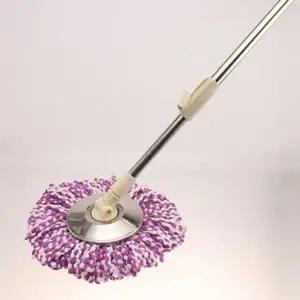( )핸드 스핀 통돌이 판 자루 걸레 청소기 극세사 밀대