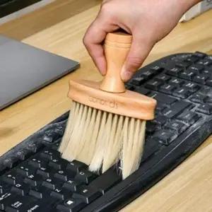 ( )우드 먼지 청소 컴퓨터 키보드 캡 청소 브러시