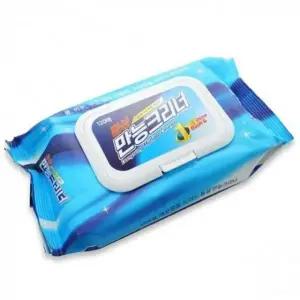 ( )청소 크리너 기름때 찌든때 120매 청소포 티슈 청소물