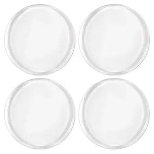 CIATBYYJ 4PCS 하키 발목 젤 패드 신발용 두꺼운 보호대 미끄럼 방지 SEBS 스케이트 가드 스 스케이팅