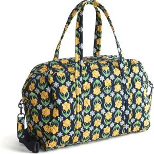 베라 브래들리 여성용 미라마 위켄더 여행 가방 - 프리미엄 코튼