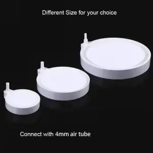 35/50/80/100mm 물고기 탱크 수족관 나노 에어 스톤 산소 통풍기 공기 거품 연못 펌프 수경 공급 액세서리