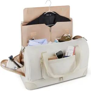 여행용 가방 컨버터블 더플백 여성용 신발 수납 공간이 있는 1개 중 2개