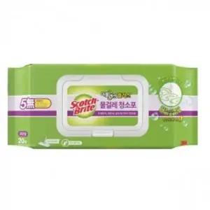 ( )청소포 물티슈 일회용 물걸레 3M 표준 28cmx21cm 청소