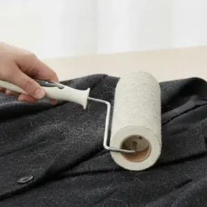 ( )먼지제 크리너 대 18cm 청소 돌돌이 세트 본품+교체용 2매입