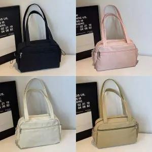 (보리별) 사이드 스트링 숄더백 롱핸들 스퀘어백 직장인 대학생