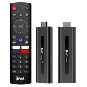 TV98 ATV H313 안드로이드 스틱 14.0 8K 2.4G 5G WiFi 쿼드 코어 BT5.0 셋톱 박스 네트워크 미디어 플레이