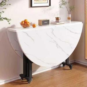 접이식 원형 테이블 원탁 원룸 0M 탁자 지름1 간이 거실 흰색 폴딩