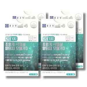 종근당 20100 초임계 식물성 알티지 오메가3 900mg 30캡슐 4박스 /wb