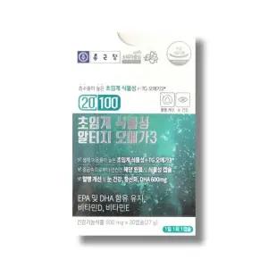 종근당 20100 초임계 식물성 알티지 오메가3 900mg 30캡슐 1박스 /wb