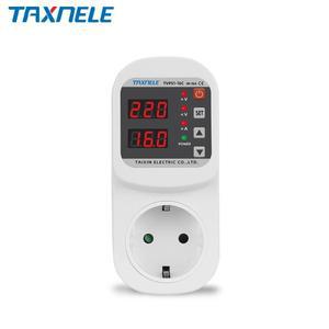 과전압 전류 저전압 보호기 소켓 AC 220V 110V 조정 가능한 16A 서지 EU 플러그 안전