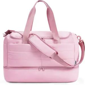 스피릿 항공 개인 용품 가방 18x14x8 신발 수납 공간이 있는 여성용 경량 패딩 여행용 더플백 TSA 화장실