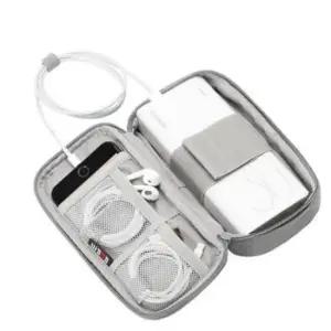 [패션] 디지털 파우치 보조배터리 수납 정리 여행 휴대용 3단