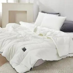 토퍼 국내생산 모던 심플 부드러운 극세사 침대패드 Q