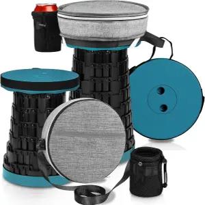 3 슬라이드 적재 용량 660파운드의 접이식 의자 3-in-1 휴대용 가방이 있는 캠핑 낚시 하이킹