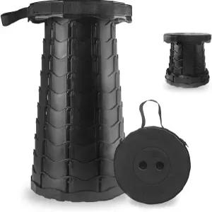 업그레이드된 접이식 의자 적재 용량 440파운드 가벼우면서도 더 견고한 휴대용 텔레스코핑 캠핑 낚시