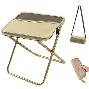 휴대용 초경량 여행용 의자 캠핑 낚시용 핸드백 스타일 배낭용 열쇠고리 접이식 피크닉 하이