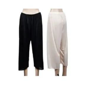 압박감 없는 여성 여름 잠옷 8부