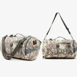 ( )서바이벌 토트백 여행용 패션 보스턴백 가방 사막픽셀