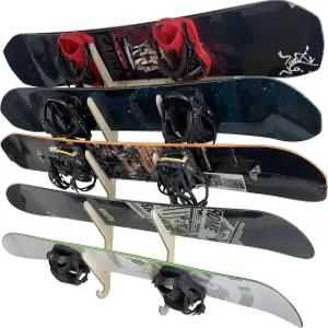 프로 보드 랙스 더 트 스노우보드 월 랙(홀드 5)