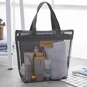 가방 메쉬 목욕 그레이 미니가방 목욕가방