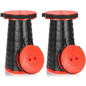 ESUP 2팩 접이식 캠핑 의자 경량 휴대용 최대 하중 400파운드 낚시 야외 실내 주방