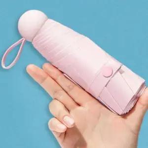 우양산 경량 우산 미니우 5단캡슐 초 자외선차단