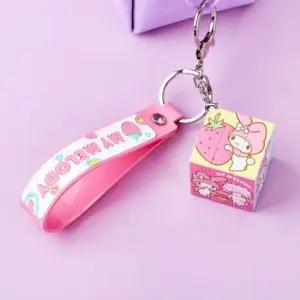 산리오 큐브 키링-18EA