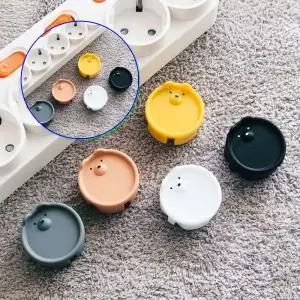 쌍문상회 실리콘 콘센트 마개 감전방안전 커버 덮개 보호 캡