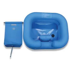 병원 환자용 침대머리감기 공기주입식 머리세발기 미용실샴푸 샴프대