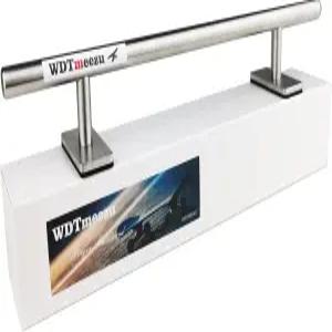 금속으로 만든 핑거 스케이트보드용 WDTMEEZU 핑거보드 원형 레일 전문 소품 10인치 길이