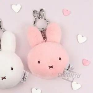 [셀러허브 패션]핑크 미피 인형 거울 가방고리 열쇠고리 키링 (47728135)