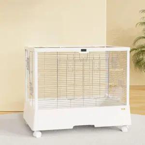 앵무새 새장 철제 아크릴 케이지 스테인리스 와이어 대형