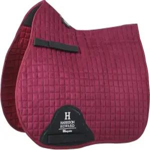해리슨 하워드 일상적인 승마 중 말을 위한 다용도 안장 패드 스웨이드