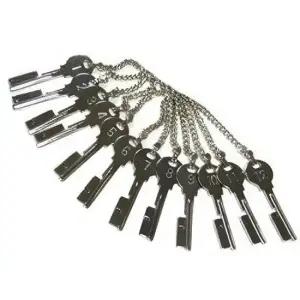 순찰키 아파트 병원 경비용 순찰 열쇠 순찰기계용 키세트 자물쇠 열쇠함 12P