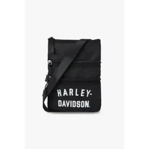 매장정품 HARLEY-DAVIDSON COLLECTIONS 플랫 트랙 크로스바디 백 HH15380101_블랙 HH15380101