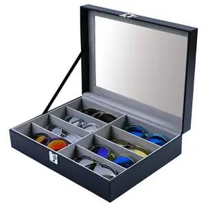 3단 선글라스 수납함 블랙 진열대 보관함 서랍 안경