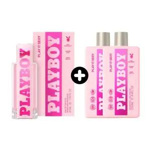 향수가 플레이보이 플레이잇섹시 향기세트(향수40ml+샤워젤250ml 2개)