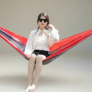 초경량 캠핑 그물침대 270x140cm 야외 차박용 2인용 해먹 세트