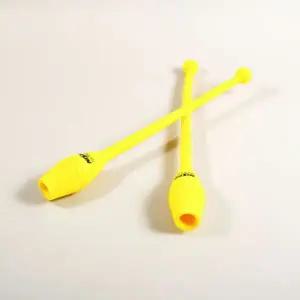 니스포 곤봉 리듬 체조 응원 아동용 곤봉 노랑 36cm