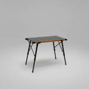 접이식 IGT 캠핑 테이블 3유닛 우드 블랙 높이조절 다용도 식탁