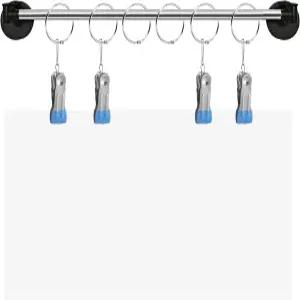 교실 화이트보드용 마그네틱 막대 캘린더 포켓 차트용 자석 앵커 용지 홀더 플립 날짜 표시 교사 커튼 걸이