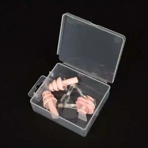 SpaR 실리콘 수영 귀마개 코마개 세트 핑크 OWJ60323