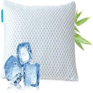 냉각 파쇄 메모리 폼 베개 퀸 사이즈 - 등받이 및 측면 침목을 위한 조절 가능한 로프트 통기성 지지형